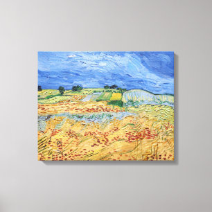 Lienzo Vincent van Gogh - Los campos / Llanura en Auvers