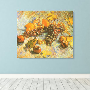 Lienzo Vincent van Gogh - Manzanas, Peras, Limones, Uvas