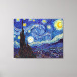 Lienzo VINCENT VAN GOGH - Noche estrellada 1889<br><div class="desc">VINCENT VAN GOGH - Noche estrellada 1889</div>