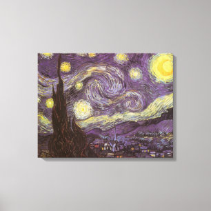 Lienzo Vincent van Gogh - Noche Starry