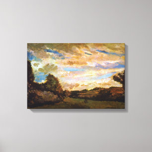 Lienzo Vincent Van Gogh - Paisaje con el Bella Artes Dune