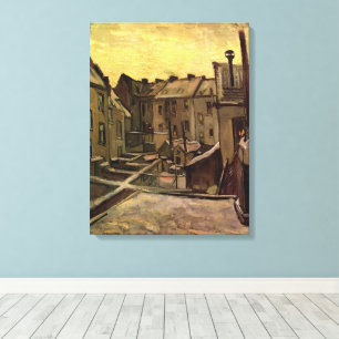 Lienzo Vincent van Gogh, Patios de casas antiguas, Ambere