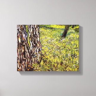 Lienzo Vincent Van Gogh - Pinos y Dientes de León