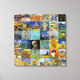 Lienzo Vincent van Gogh - Piquetas maestras del mosaico