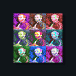 Lienzo Vincent van Gogh Pop Art<br><div class="desc">Vincent Willem van Gogh (1853-1890) fue un pintor holandés post-impresionista</div>