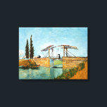 Lienzo Vincent van Gogh - Puente Langlois en Arles #3<br><div class="desc">El puente Langlois en Arles - Vincent van Gogh,  Oil on Canvas,  1888,  Arles</div>