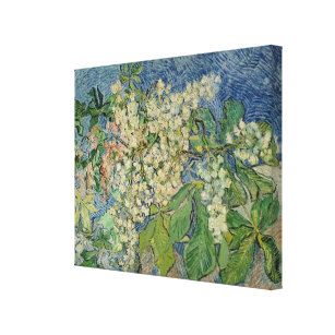 Lienzo Vincent van Gogh  Ramas de castaño en flor