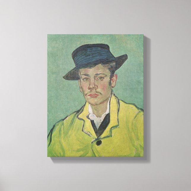 Lienzo Vincent van Gogh | Retrato de Armand Roulin, 1888 (Anverso)