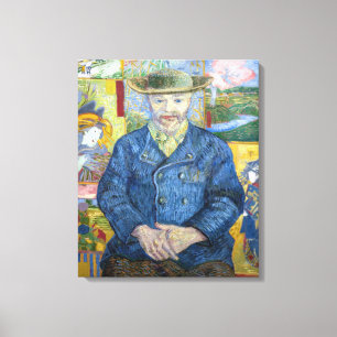 Lienzo Vincent van Gogh - Retrato de Pere Tanguy