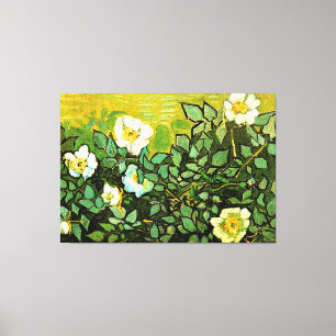 Lienzo Vincent van Gogh - Rosas salvajes,