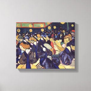 Lienzo Vincent Van Gogh - Sala de baile en Arlés