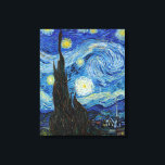 Lienzo Vincent Van Gogh Starry Night Vintage Bella Artes<br><div class="desc">Imagen de Bella Artes Vintage nocturno Vincent Van Gogh Starry</div>