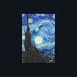 Lienzo Vincent Van Gogh Starry Night Vintage Bella Artes<br><div class="desc">Imagen de Bella Artes Vintage nocturno Vincent Van Gogh Starry</div>