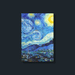 Lienzo Vincent Van Gogh Starry Night Vintage Bella Artes<br><div class="desc">Imagen de Bella Artes Vintage nocturno Vincent Van Gogh Starry</div>