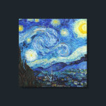 Lienzo Vincent Van Gogh Starry Night Vintage Bella Artes<br><div class="desc">Imagen de Bella Artes Vintage nocturno Vincent Van Gogh Starry</div>