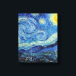Lienzo Vincent Van Gogh Starry Night Vintage Bella Artes<br><div class="desc">Imagen de Bella Artes Vintage nocturno Vincent Van Gogh Starry</div>