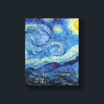Lienzo Vincent Van Gogh Starry Night Vintage Bella Artes<br><div class="desc">Imagen de Bella Artes Vintage nocturno Vincent Van Gogh Starry</div>