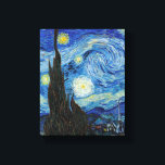 Lienzo Vincent Van Gogh Starry Night Vintage Bella Artes<br><div class="desc">Imagen de Bella Artes Vintage nocturno Vincent Van Gogh Starry</div>