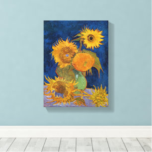 Lienzo Vincent Van Gogh - Sunflowers, 2ª versión