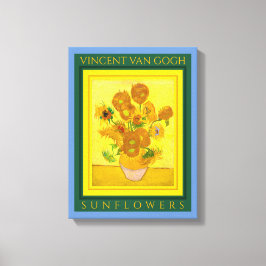 Lienzo VINCENT VAN GOGH ...SUNFLOWERS Canvas Print