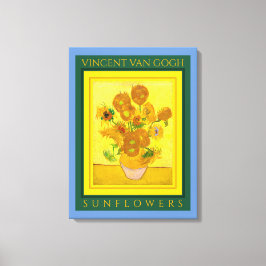 Lienzo VINCENT VAN GOGH ...SUNFLOWERS Canvas Print