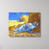 Vincent van Gogh The Siesta (después de Millet)
