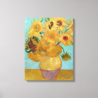 Vincent Van Gogh - Vase con doce girasoles