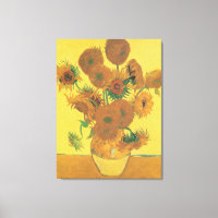 Vincent van Gogh - Vase con quince girasoles