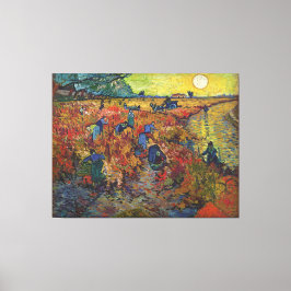 Lienzo Vincent van Gogh's The Red Vineyard