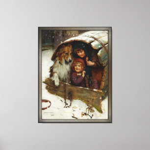 Lienzo Vinculado al clima por Arthur John Elsley