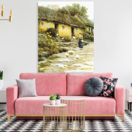 Lienzo Viñeta Helen Allingham