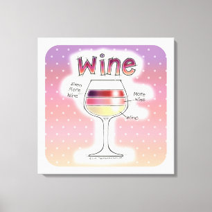 LIENZO VINO, MÁS VINO, AÚN MÁS VINO