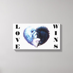 Lienzo Vinos de amor