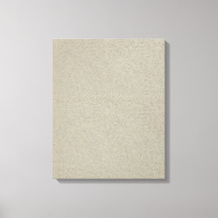 Lienzo Vinos de hojas Grabado en relieve de aluminio gris