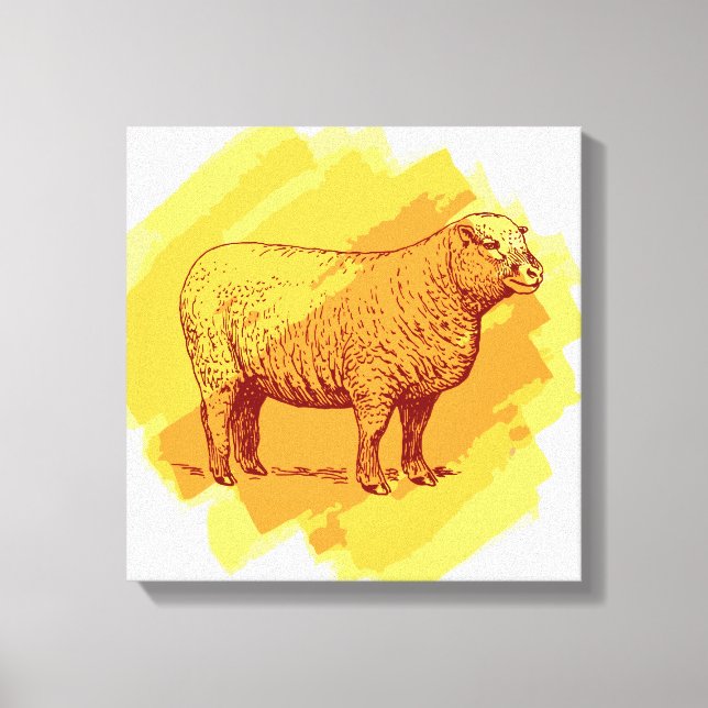 Lienzo Vintage (Anverso)