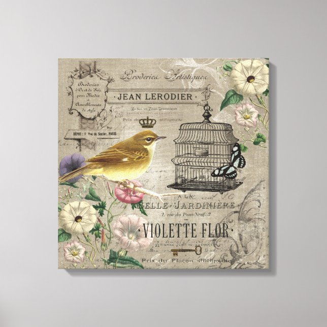 Lienzo Vintage (Anverso)