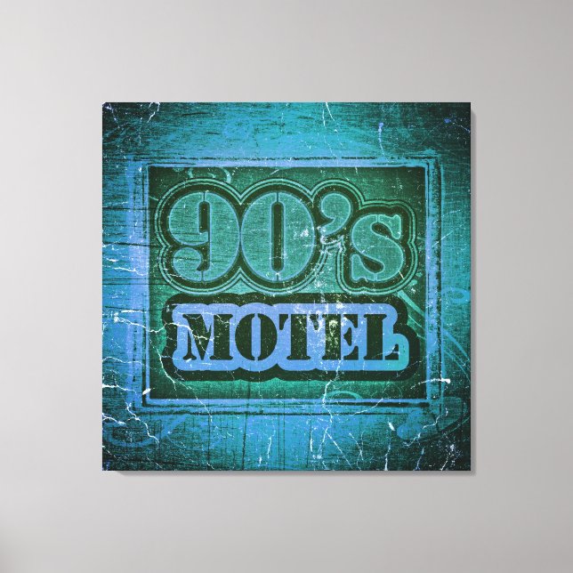 Lienzo Vintage 90's Motel - Wrapped Canvas (Anverso)