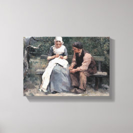 Lienzo Vintage Albert Neuhuys Spring