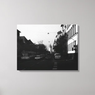 Lienzo Vintage Alemania Frankfurt City