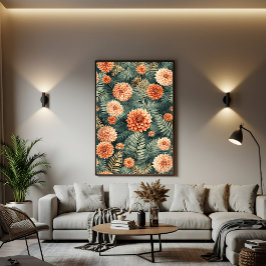 Lienzo Vintage Botanical Elegance