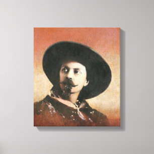 Lienzo Vintage Buffalo Bill Portrait Canvas
