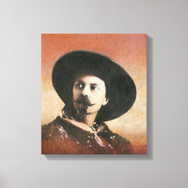 Lienzo Vintage Buffalo Bill Portrait Canvas (Anverso)