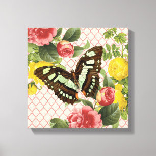 Lienzo Vintage Butterfly
