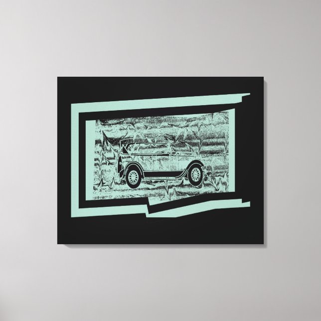 Lienzo Vintage Car Wrapl (Anverso)