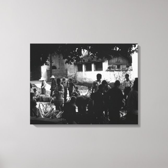 Lienzo Vintage China Yangshuo (Anverso)