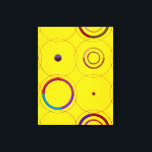 Lienzo Vintage Colorful Retro Pop Art<br><div class="desc">Vintage Colorful Retro Pop Art</div>