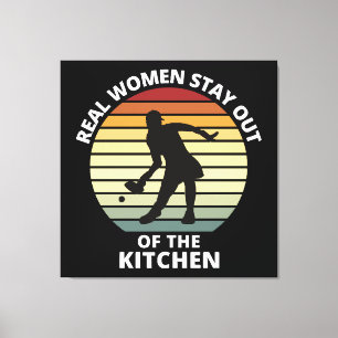 Lienzo Vintage Funny Pickleball Women