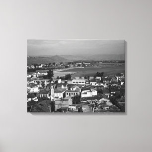 Lienzo Vintage Greece Nauplia Beach