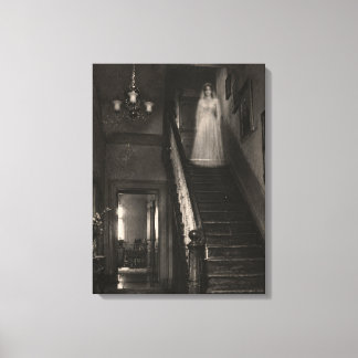 Lienzo Vintage Haunted House Paranormal Apparition