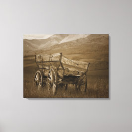 Lienzo Vintage Historical Wagon #3 Canvas Wall Art